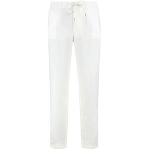 Hugo, Heren, Broeken, Wit, Maat: M Katoen,