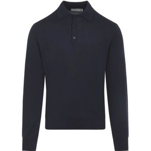 Canali, Heren, Truien, Blauw, Maat: 2XL Kasjmier,