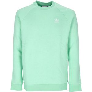 Adidas, Heren, Sweatshirts & Hoodies, Groen, Maat: S Katoen,