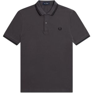 Fred Perry, Heren, Tops, Grijs, Maat: 2XL Katoen,