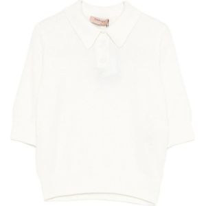 Twinset, Dames, Truien, Wit, Maat: XS