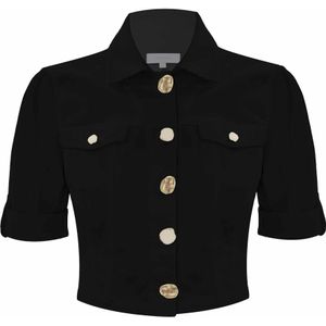 Kocca, Dames, Jassen, Zwart, Maat: L