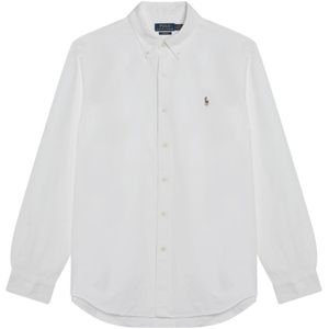 Polo Ralph Lauren, Heren, Overhemden, Wit, Maat: XL