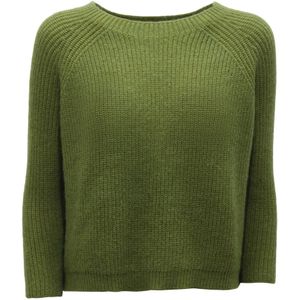 Max Mara, Dames, Truien, Groen, Maat: XS Mohair,