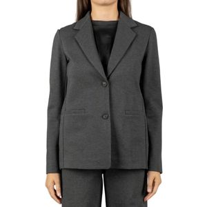 Max Mara, Dames, Jassen, Grijs, Maat: XL Jersey,