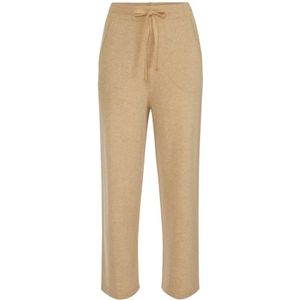 Elisabetta Franchi, Dames, Broeken, Beige, Maat: XS Kasjmier,