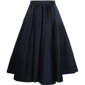 Max Mara, Dames, Rokken, Zwart, Maat: S Poliester,