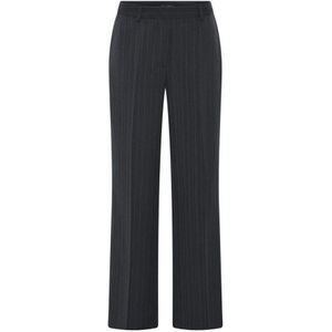 Bruuns Bazaar, Dames, Broeken, Blauw, Maat: S Leer,