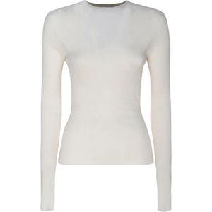 Lanvin, Dames, Truien, Wit, Maat: M Kasjmier,