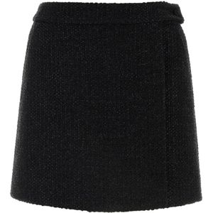 Tom Ford, Dames, Rokken, Zwart, Maat: XS Katoen,
