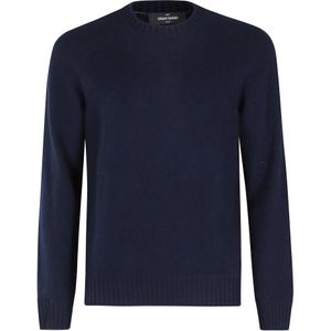 Gran Sasso, Heren, Truien, Blauw, Maat: XL Kasjmier,