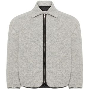 JW Anderson, Dames, Jassen, Grijs, Maat: M Katoen,