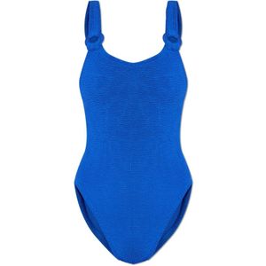 Hunza G, Dames, Badkleding, Blauw, Maat: ONE Size