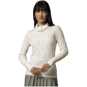 Kocca, Dames, Truien, Wit, Maat: L Leer,