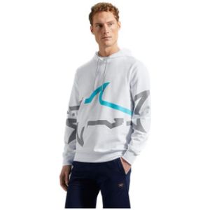 Paul & Shark, Heren, Sweatshirts & Hoodies, Wit, Maat: S Katoen,