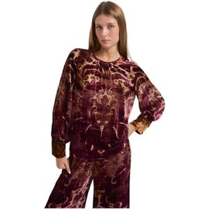 Pierre-Louis Mascia, Dames, Blouses & Shirts, Rood, Maat: L Zijde,