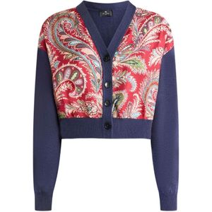 Etro, Dames, Truien, Veelkleurig, Maat: XL