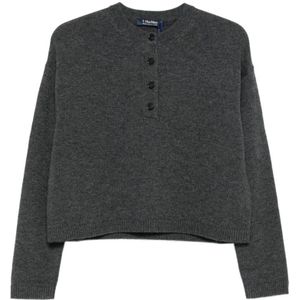 Max Mara, Dames, Truien, Grijs, Maat: L