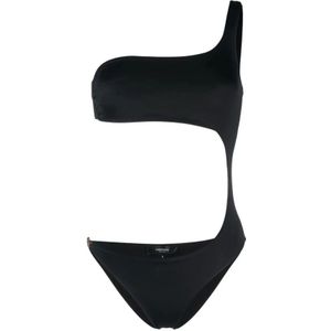 Versace, Dames, Badkleding, Zwart, Maat: L