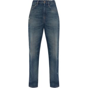 Golden Goose - Jeans - Blauw - Non-stretch Denim - Hoge Taille