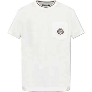 Dolce & Gabbana, Heren, Tops, Wit, Maat: S Jersey,