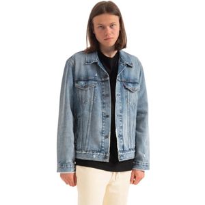 Levi's, Heren, Jassen, Blauw, Maat: XL Katoen,