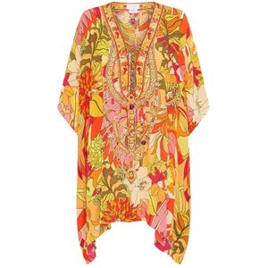 Camilla, Dames, Badkleding, Veelkleurig, Maat: ONE Size Zijde,