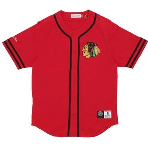 Mitchell & Ness, Heren, Sport, Rood, Maat: L Katoen,