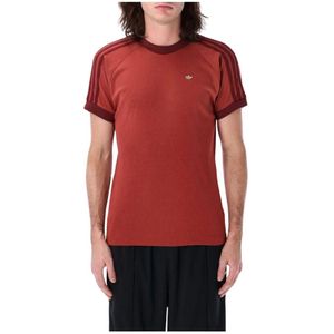Adidas Originals, Heren, Tops, Rood, Maat: S