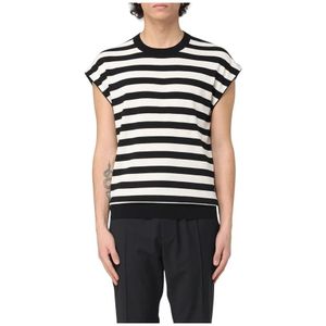 Dolce & Gabbana - Gestreept Gebreid Vest - Veelkleurig - Heren