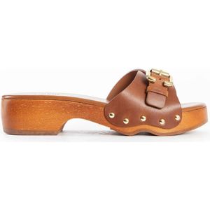 Chloé, Dames, Schoenen, Bruin, Maat: 36 EU Leer,