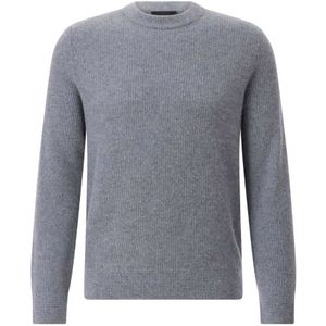 Vince, Heren, Truien, Grijs, Maat: L Kasjmier,