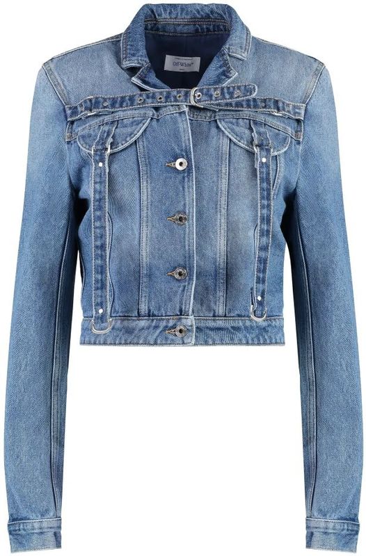 Off White - Tussenjassen - Blauw - Denim