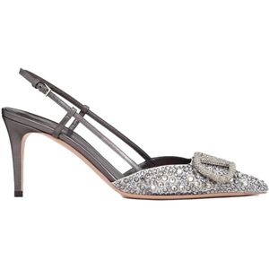 Valentino Garavani, Dames, Schoenen, Grijs, Maat: 35 1/2 EU