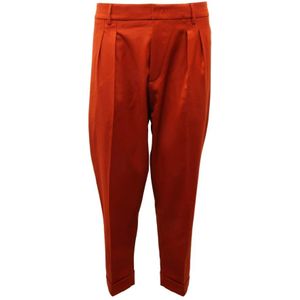 Dondup, Heren, Broeken, Bruin, Maat: W31 Wol,