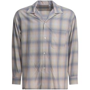 Kaptain Sunshine, Heren, Overhemden, Veelkleurig, Maat: 2XS Wol,