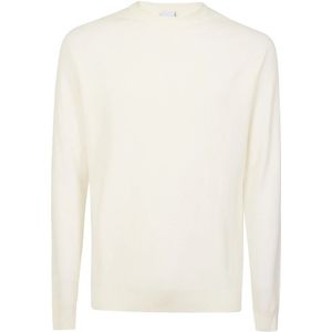 Aspesi, Heren, Truien, Wit, Maat: L Katoen,