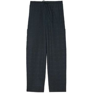 Kenzo, Heren, Broeken, Zwart, Maat: M Katoen,