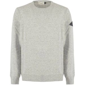 Roy Roger's, Heren, Truien, Grijs, Maat: S Wol,