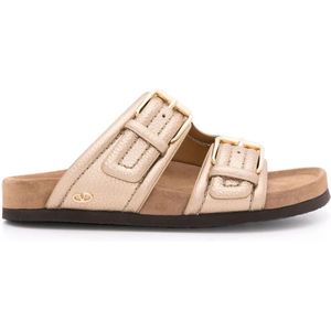 Valentino Garavani, Dames, Schoenen, Bruin, Maat: 37 EU Leer,