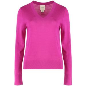 Calvin Klein, Dames, Truien, Roze, Maat: XS Wol,