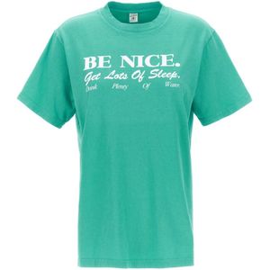 Sporty & Rich, Dames, Tops, Groen, Maat: XS Katoen,