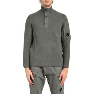 C.p. Company, Heren, Truien, Grijs, Maat: 2XL Katoen,