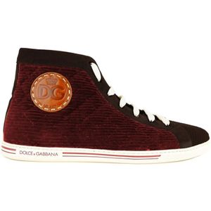 Dolce & Gabbana, Heren, Schoenen, Rood, Maat: 44 EU Leer,