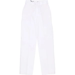 Dickies, Dames, Broeken, Wit, Maat: W26 L32 Katoen,