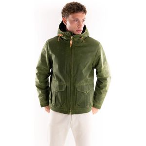 Manifattura Ceccarelli, Heren, Jassen, Groen, Maat: 2XL Katoen,