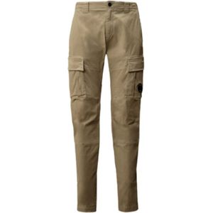 C.p. Company, Heren, Broeken, Beige, Maat: XS Katoen,