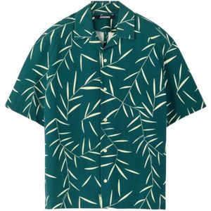 Jacquemus, Heren, Overhemden, Groen, Maat: S
