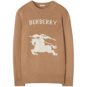Burberry, Heren, Truien, Bruin, Maat: L Wol,