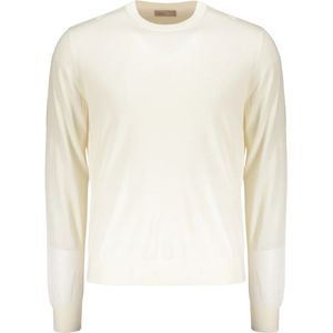 Herno, Heren, Truien, Wit, Maat: L Wol,